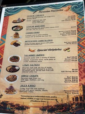 Menu photo 2 Kayao Hollywood, FL