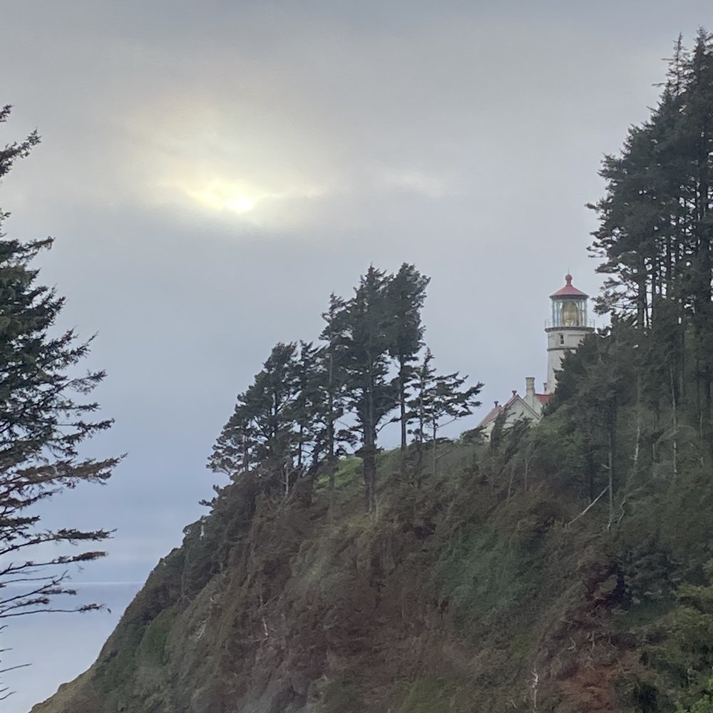Heceta Lighthouse Bed & Breakfast - View from light keepers room - Bed & Breakfast Near Me - Yachats, Oregon Heceta Lighthouse Bed & Breakfast - View from light keepers room - Bed & Breakfast Near Me - Yachats, Oregon