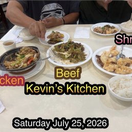 Dinner. Saturday July 25, 2026