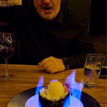 Primal Steakhouse - Flaming chocolate mousse - Steakhouses Near Me - Las Vegas, Nevada Primal Steakhouse - Flaming chocolate mousse - Steakhouses Near Me - Las Vegas, Nevada