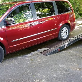 Integrity Towing & Recovery - Blocks to keep front end from scraping - Towing Near Me