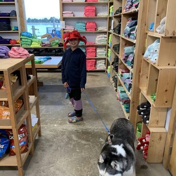 Kelly Brighton Marina - Mahina wearing her crab hat and Hanna enjoying exploring the gift shop. :) - Seafood Near Me - Rockaway Beach, Oregon Kelly Brighton Marina - Mahina wearing her crab hat and Hanna enjoying exploring the gift shop. :) - Seafood Near Me - Rockaway Beach, Oregon