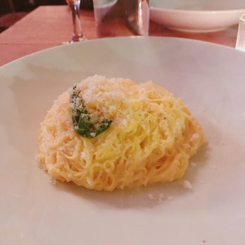 Cascina Spinasse - Tajarin con burro e salvia - Italian Near Me - Seattle, Washington