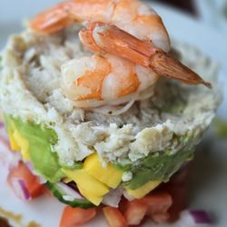 Marais - Lump crab and shrimp tower