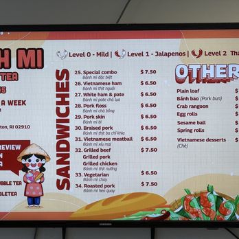 Banh Mi & Bubble Tea - Menu - Bubble Tea Near Me - Cranston, Rhode Island