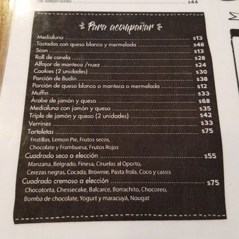 Miró - Precios Octubre 2017 - Bakeries Near Me - Buenos Aires, C Miró - Precios Octubre 2017 - Bakeries Near Me - Buenos Aires, C