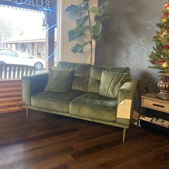 Lofi Cafe - a green couch in front of a christmas tree - Cafes Near Me - Paradise, California Lofi Cafe - a green couch in front of a christmas tree - Cafes Near Me - Paradise, California