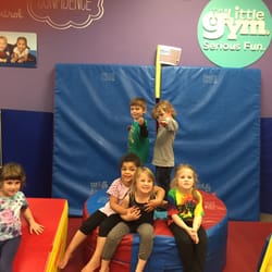 The Little Gym of Asheville - Spring Break Camp kids built Moon Rock Mountain all by themselves!