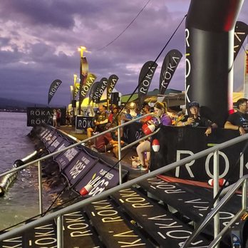 Ironman Triathlon - Morning lights.Actual color of sky. - Races & Competitions Near Me - Kailua Kona, Hawaii