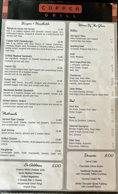 Menu photo 2 Copper Grill Little Rock, AR