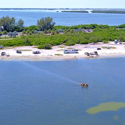 WaterHorses - Birdseye view of the beach