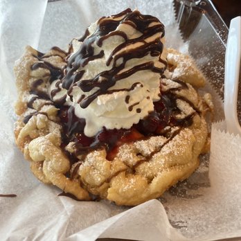Churro Hub Cafe Plus - Funnel cake - Desserts Near Me - Los Angeles, California Churro Hub Cafe Plus - Funnel cake - Desserts Near Me - Los Angeles, California