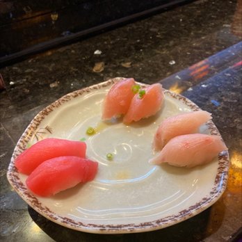 Tokyo Sushi - Maguro, Hamachi and Albacore Nigiri - Sushi Bars Near Me - Reno, Nevada
