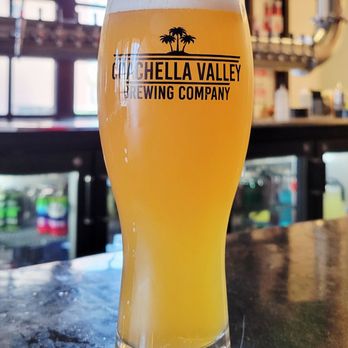 Coachella Valley Brewing - Big Stick Energy Hazy NEIPA Beer 20floz Draft $8.50 (06/07/26). @CoachellaValleyBrewing #PalmSprings #CraftBeerDotCom #Beer #IPA - Brewpubs Near Me - Palm Springs, California