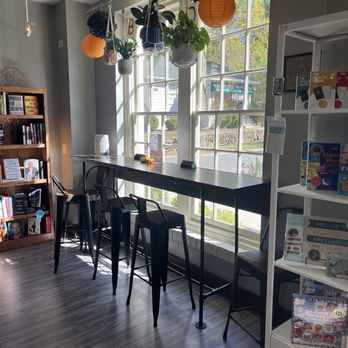 The Bookhouse - Seating area looking out - Bookstores Near Me - Winston-Salem, North Carolina The Bookhouse - Seating area looking out - Bookstores Near Me - Winston-Salem, North Carolina