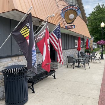 Shortstop Inn - Curbside/outdoor eating in front. - American Near Me - Wakarusa, Indiana