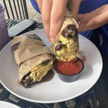 Rose Bakery Cafe - Bean, Egg, Cheese burrito - Coffee & Tea Near Me - Corona del Mar, California Rose Bakery Cafe - Bean, Egg, Cheese burrito - Coffee & Tea Near Me - Corona del Mar, California