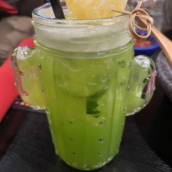 Sofia’s Taqueria - Cactus drink.  Very good! - Mexican Near Me - Toms River, New Jersey