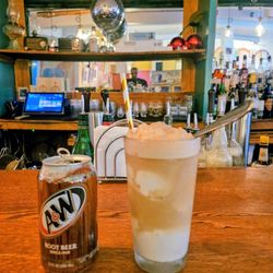 They have root beer floats!