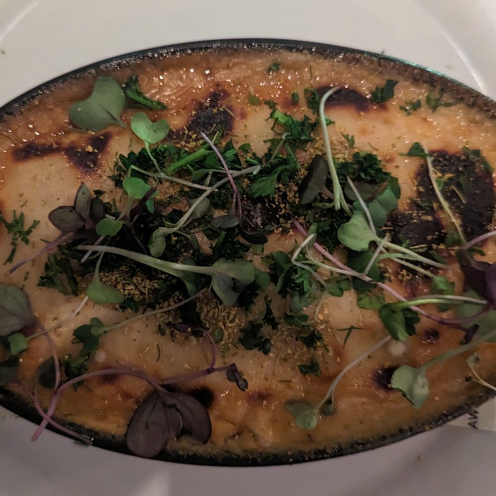 Dio Deka - Moussaka - this is the BEST I have ever had! I think it because they add pekin duck. It is so rich and delicious!!! - Greek Near Me - Los Gatos, California Dio Deka - Moussaka - this is the BEST I have ever had! I think it because they add pekin duck. It is so rich and delicious!!! - Greek Near Me - Los Gatos, California