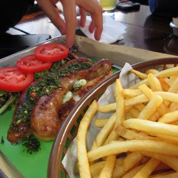 Bangers & Brews - Westside - The Weekly Special - Choripan with fries - German Near Me - Bend, Oregon