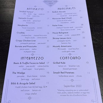 Monaco - Menu - Italian Near Me - Irving, Texas