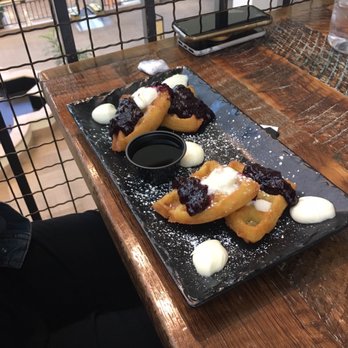 The Yard - Blueberry Mascarpone Belgian Waffle - Gastropubs Near Me - Pittsburgh, Pennsylvania