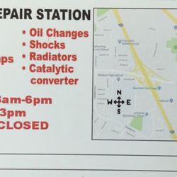 Kearny Mesa Automotive & Transmission - Business card - back