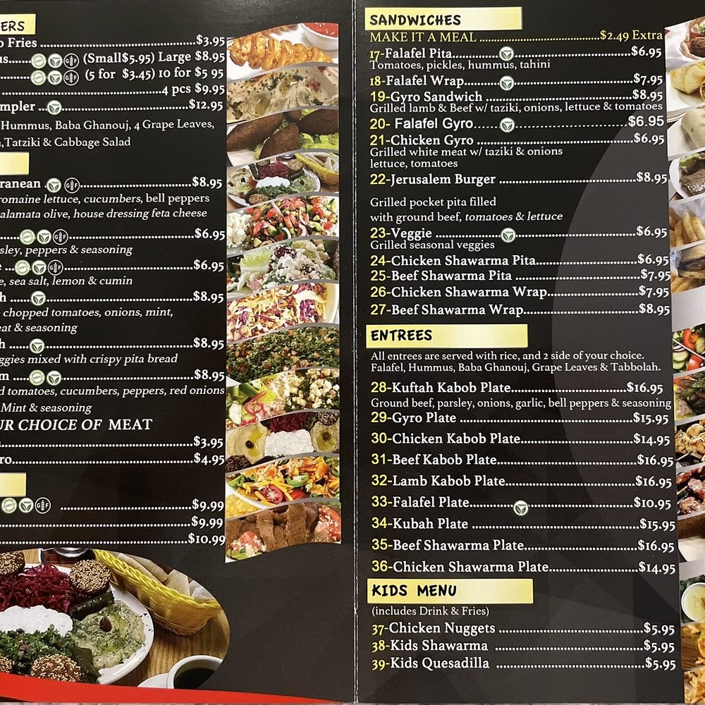 Yaba Mediterranean Grill - Menu - Mediterranean Near Me - Greenville, North Carolina Yaba Mediterranean Grill - Menu - Mediterranean Near Me - Greenville, North Carolina