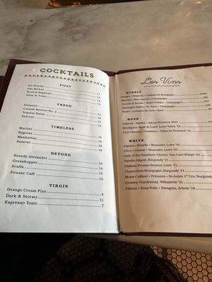 Menu photo 4 Bar Blanc Atlanta, GA Menu photo 4 Bar Blanc Atlanta, GA