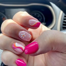 Gel nail design