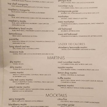 Montage - Menu - Wine Bars Near Me - Cedar Falls, Iowa