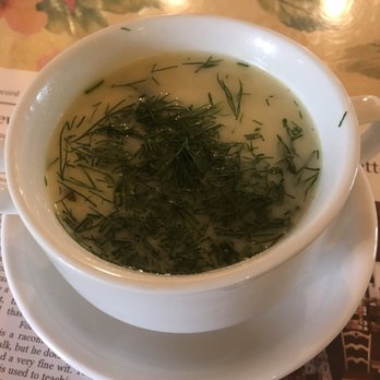 Cafe Tintoretto - Polish pickle soup - Cafes Near Me - Sutton, Quebec