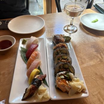 Momiji - Sushi Set A Salmon Skin Roll - Japanese Near Me - Seattle, Washington Momiji - Sushi Set A Salmon Skin Roll - Japanese Near Me - Seattle, Washington