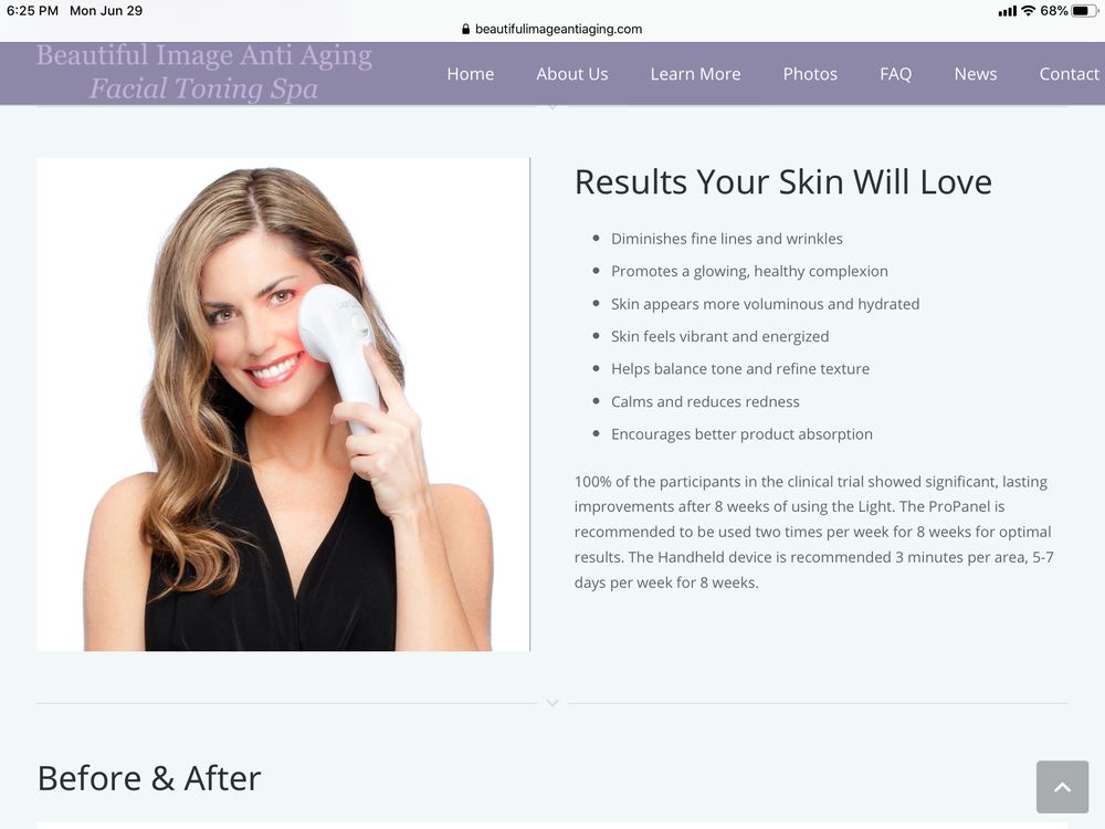 Beautiful Image Anti-Aging Logo