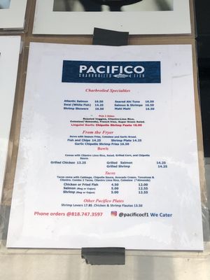 Menu photo 3 Pacifico Charbroiled Fish Sherman Oaks, CA