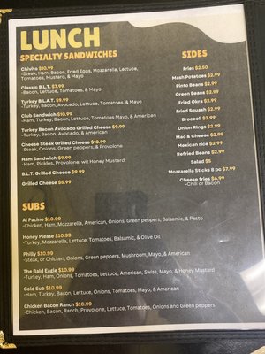 Menu photo 4 Tony's Sandwich Company Chesnee, SC Menu photo 4 Tony's Sandwich Company Chesnee, SC