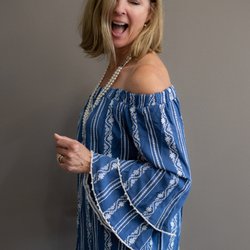 Bobbi's at Parkside - Owner Bobbi Whitmore having weekly fashion shows of new arrivals