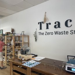  two people in a store