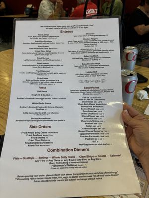 Menu photo 6 Brothers Seafood Restaurant Seekonk, MA Menu photo 6 Brothers Seafood Restaurant Seekonk, MA
