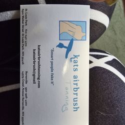 Kats Airbrush Tanning - Business card Air Brush Tanning