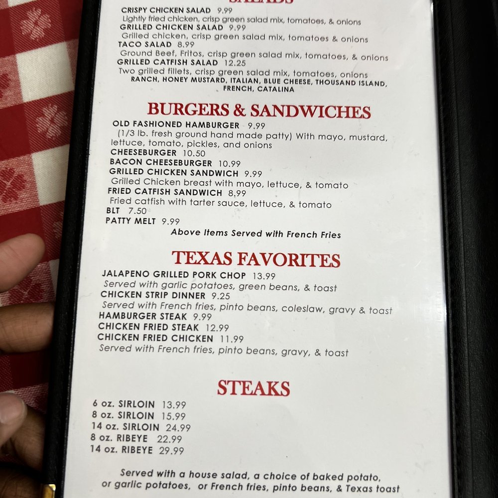 Farm House - Menu inside. - Southern Near Me - Mexia, Texas Farm House - Menu inside. - Southern Near Me - Mexia, Texas