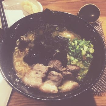 Sakuramen - tonkotsu mild ramen. At first I thought the broth needed more taste, but the meat made for the perfect balance. - Asian Fusion Near Me - Washington, DC, District of Columbia