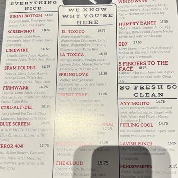 The Search Bar - Menu - American Near Me - Chula Vista, California