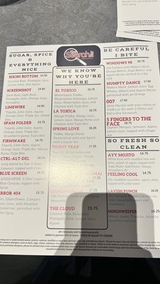 Menu photo 2 The Search Bar Chula Vista, CA