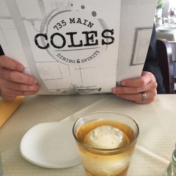 Coles 735 Main - Bourbon with an Ice Ball! - New American Near Me - Lexington, Kentucky Coles 735 Main - Bourbon with an Ice Ball! - New American Near Me - Lexington, Kentucky