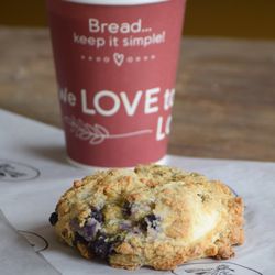 Great Harvest Crown Point - Breakfast Coffee & Blueberry Cream Cheese Scone