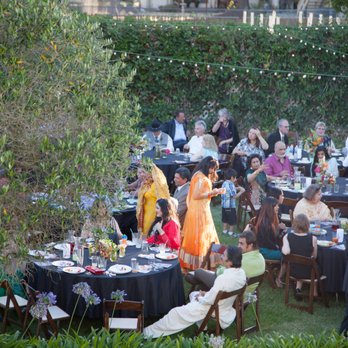 Admiral's Mansion - Hung bistro lights the day before - Venues & Event Spaces Near Me - Vallejo, California