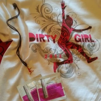 Dirty Girl Mud Run - 2013: T Shirt and pendant with Shampoo - Races & Competitions Near Me - Pleasanton, California
