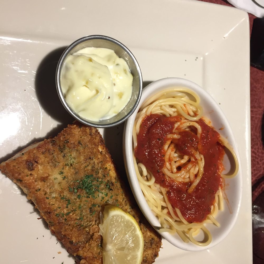 Chicago Speakeasy - Herb crusted Mahi Mahi - very good! - New American Near Me - Des Moines, Iowa